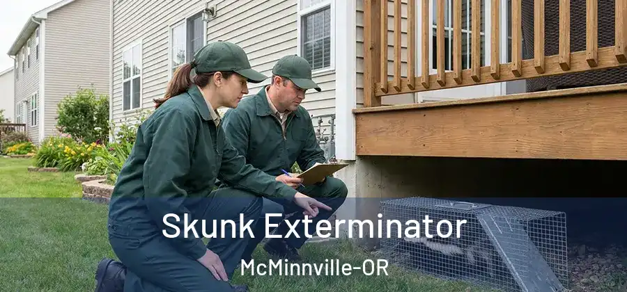 Skunk Exterminator McMinnville-OR