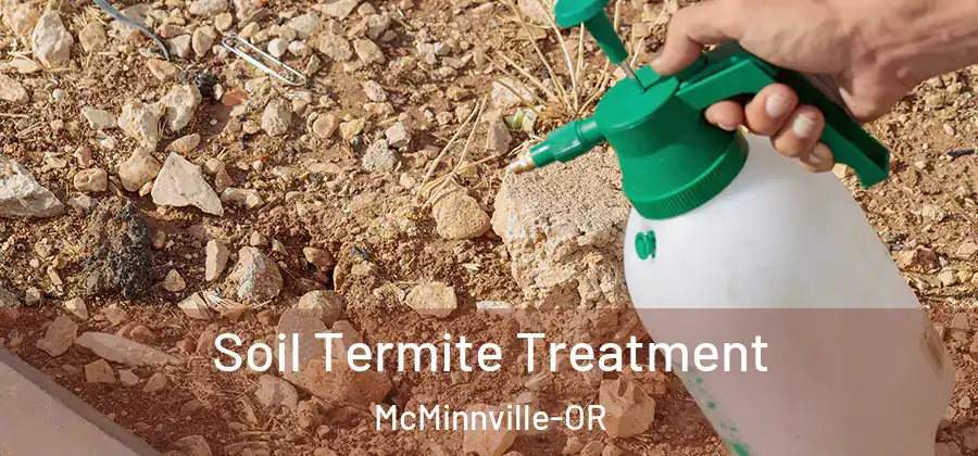 Soil Termite Treatment McMinnville-OR